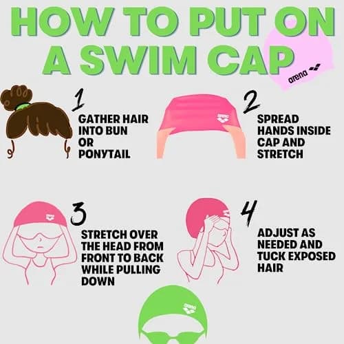 Arena Classic Junior Silicone Swim Cap for Girls and Boys | Comfortable & Durable Kids’ Pool Cap thumbnail 3