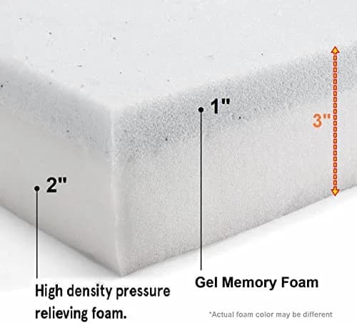 Dogbed4less Memory Foam Dog Bed 29x18x3 Brown | Support & Waterproof Comfort thumbnail 3