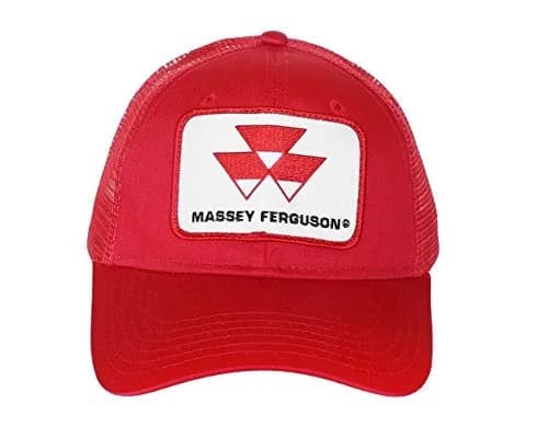 J&D Productions Massey Ferguson Tractor Logo Baseball Cap with Mesh Back | Adjustable Fit thumbnail 3