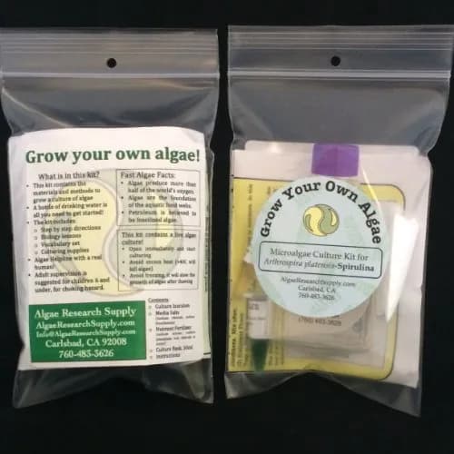 Algae Research Supply Algae Culture Kit Spirulina | School Science Fair & Classroom Experiment thumbnail 5