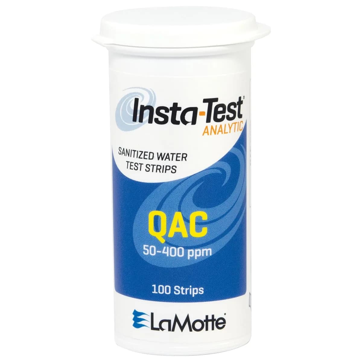 LaMotte Test Strips Chlorine Dioxide 0-10ppm | Water Quality Test Kit for Pools & Spas — Sanitizer Strength Qac Test Strips