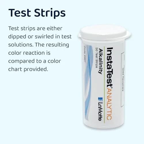 LaMotte Insta-Test 2951 QAC Sanitizer Test Paper 50-400ppm | Water & Pool Monitoring thumbnail 2