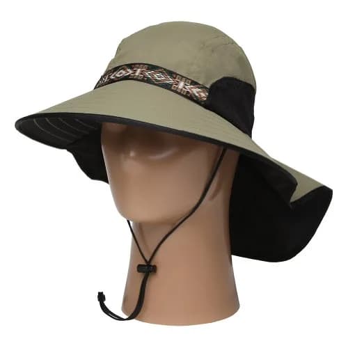 Sunday Afternoons Adventure Hat, Large, Sand/Black | UPF 50+ Sun Protection & Adjustable Fit thumbnail 2