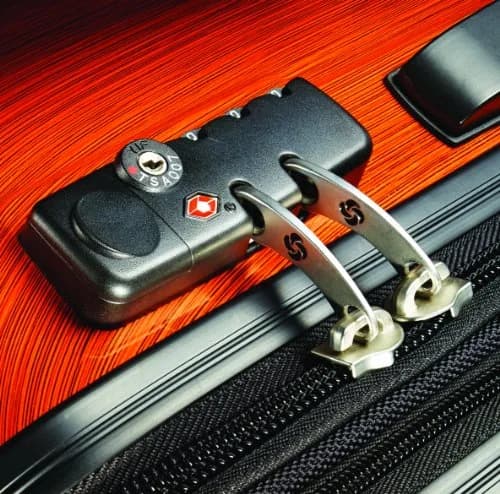 Samsonite Winfield 2 Hardside Expandable Luggage with Spinner Wheels, Orange, 24-Inch thumbnail 4