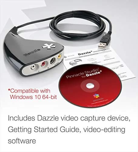 Corel Dazzle DVD Recorder HD Video Capture Device with Pinnacle Studio Software | PC Disc thumbnail 7