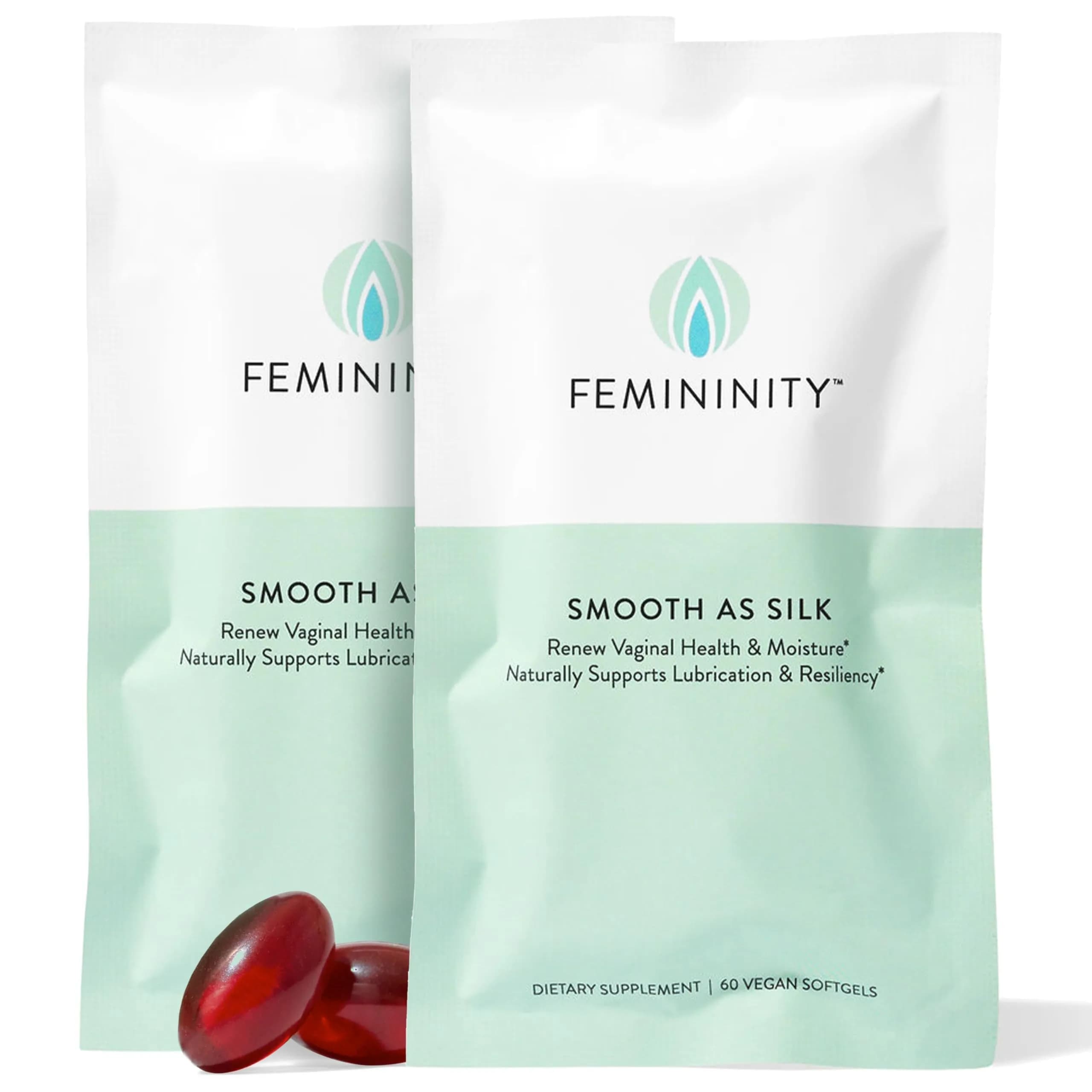 sibu Femininity Softgels for Vaginal Dryness 60-Count | Hydrates Mucous Membranes Naturally - main product image