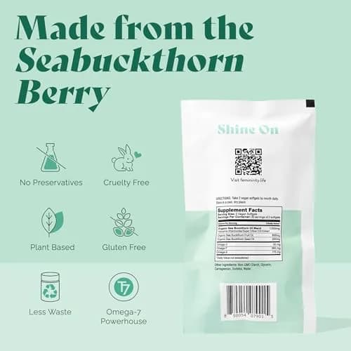 sibu Femininity Softgels for Vaginal Dryness 60-Count | Hydrates Mucous Membranes Naturally thumbnail 3