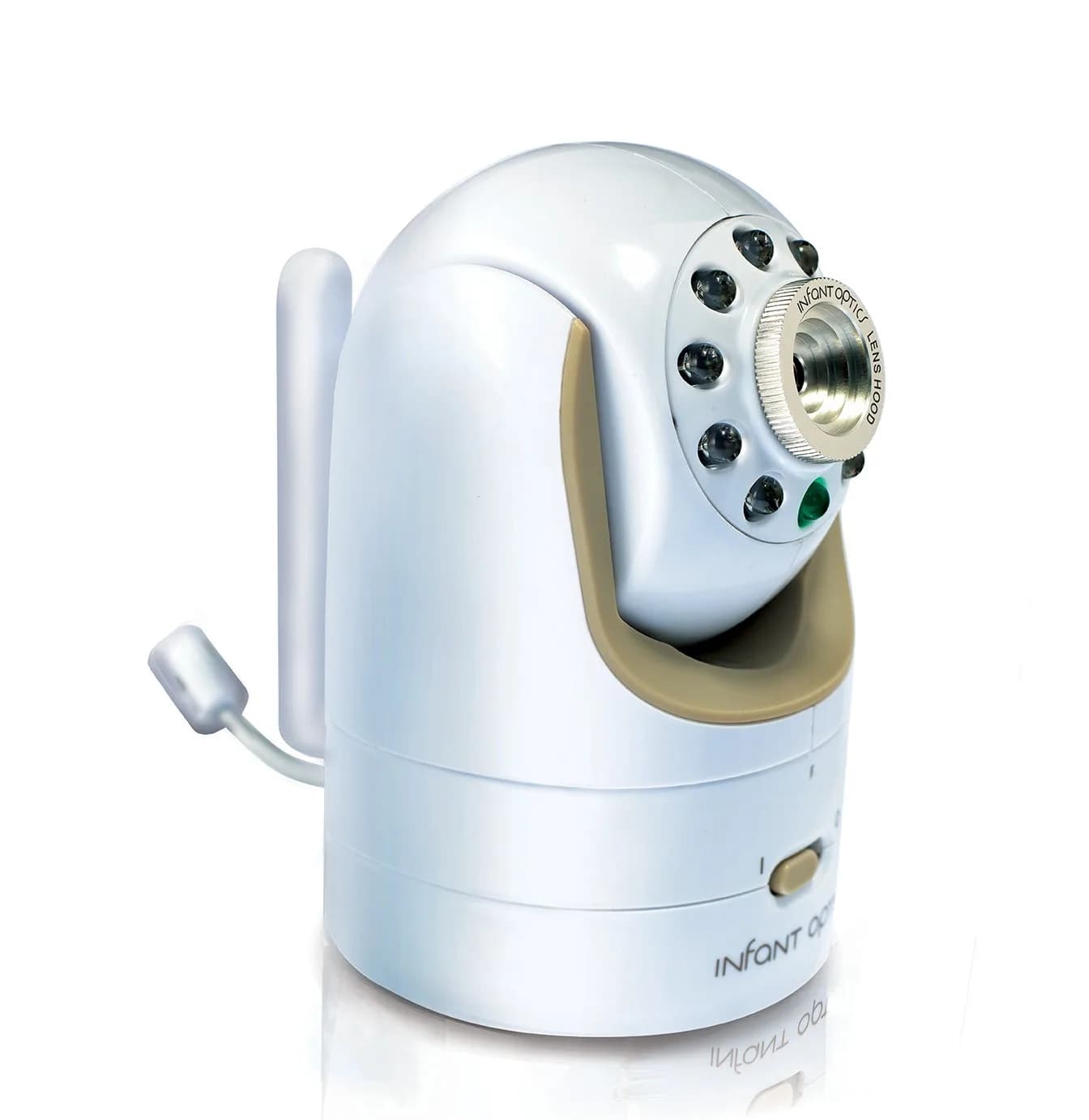 Infant Optics DXR-8 Add-on Camera (Not Compatible with DXR-8 PRO) | Video Baby Monitor Accessory — White/Biege