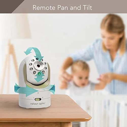 Infant Optics DXR-8 Video Baby Monitor with Interchangeable Lenses, Pan Tilt Zoom, Night Vision, and Two-Way Talk thumbnail 5