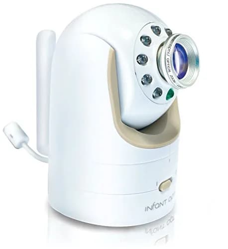 Infant Optics DXR-8 Video Baby Monitor with Interchangeable Lenses, Pan Tilt Zoom, Night Vision, and Two-Way Talk thumbnail 7