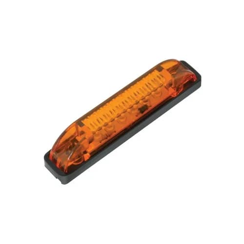 GG Grand General 77650 Amber Thin Line 6-LED Marker and Clearance Sealed Light, Amber/Amber | Street Legal, Bright & Durable (70-120 chars) thumbnail 2