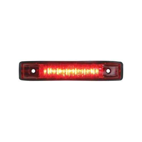 GG Grand General Thin Line Red/Red 6 LED Marker Light 4 in (10.16 cm) | DOT Compliant Street Legal Lighting thumbnail 1