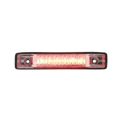 GG Grand General 77653 Red Thin Line 6-LED Marker Light with Clear Lens, Red/Clear, 4 in (10.16 cm) Length thumbnail 1