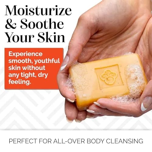 sibu Sea Buckthorn Cleansing Face & Body Soap Bar, 3-Pack | Moisturizes & Calms Sensitive Skin thumbnail 2