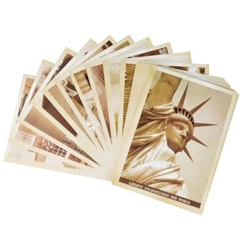 Dxhycc Vintage Travel Postcards Set | Retro Old Landmarks Collection, 32 pcs thumbnail 2