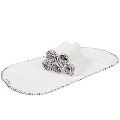 Munchkin Waterproof Changing Pad Liners 6 Pack | PVC-Free, Machine Washable, 22.75 x 11.5 Inches thumbnail 1