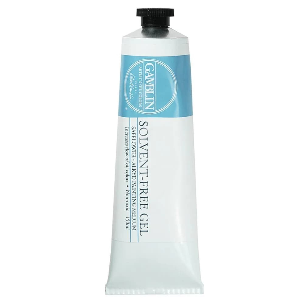 Gamblin Solvent-Free Gel Medium Oil 150ml (5.07 Fl Oz) | Non-Toxic Oil Painting Medium - main product image