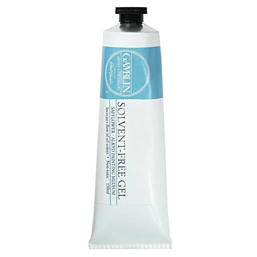 Gamblin Solvent-Free Gel Medium Oil 150ml (5.07 Fl Oz) | Non-Toxic Oil Painting Medium thumbnail 1