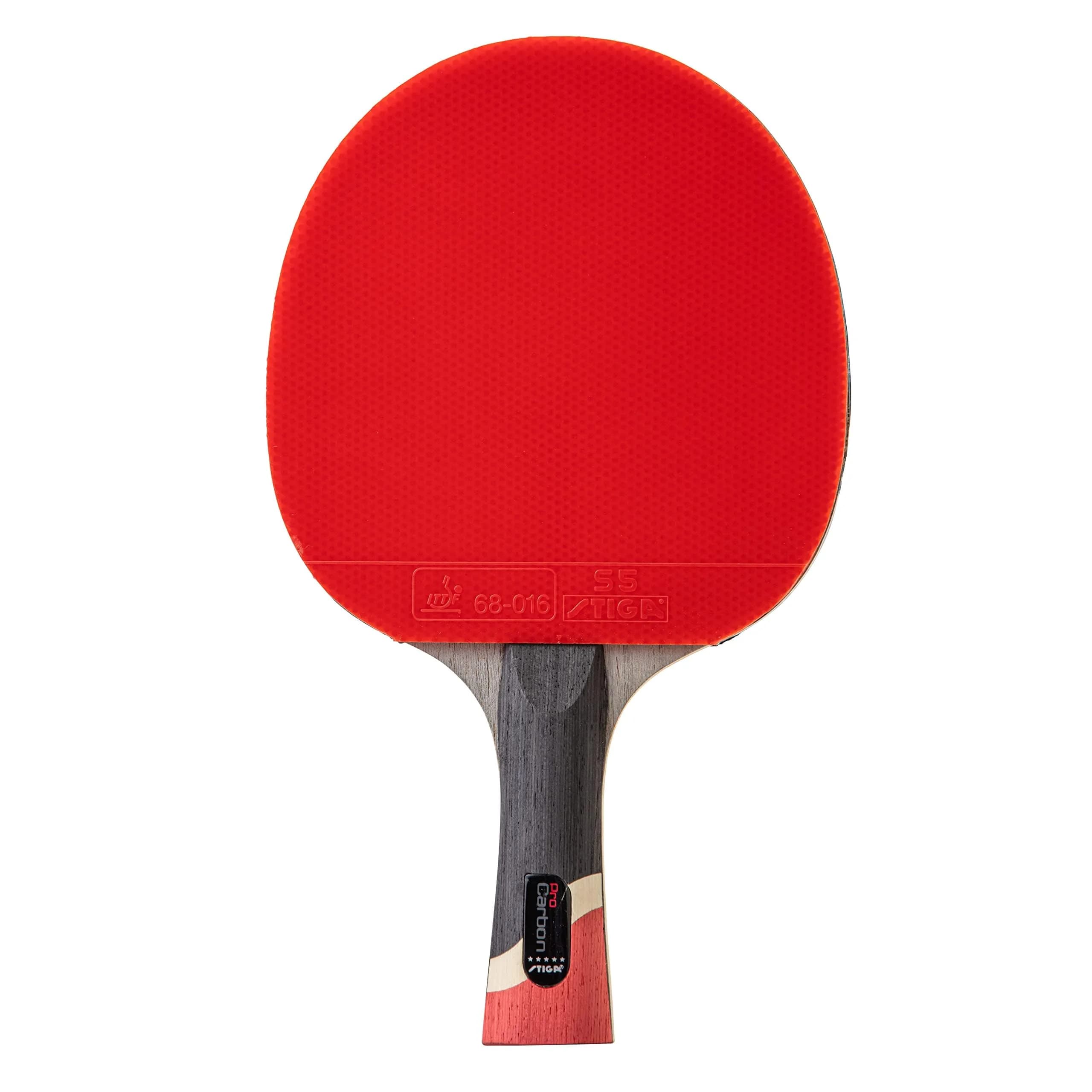 STIGA Pro Carbon Performance-Level Ping Pong Paddle with Carbon Fiber Blade & Extreme Spin | 159g (0.35lb) - view 8