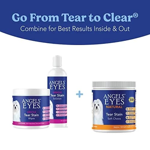 Angels' Eyes Natural Tear Stain Prevention Soft Chews for Dogs | Chicken Formula 120 Count | Daily Supplement to Reduce Eye Stains thumbnail 5