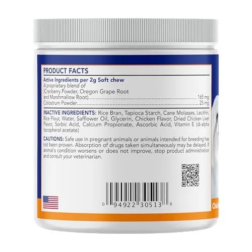 Angels' Eyes Natural Tear Stain Prevention Soft Chews for Dogs | Chicken Formula 120 Count | Daily Supplement to Reduce Eye Stains thumbnail 6