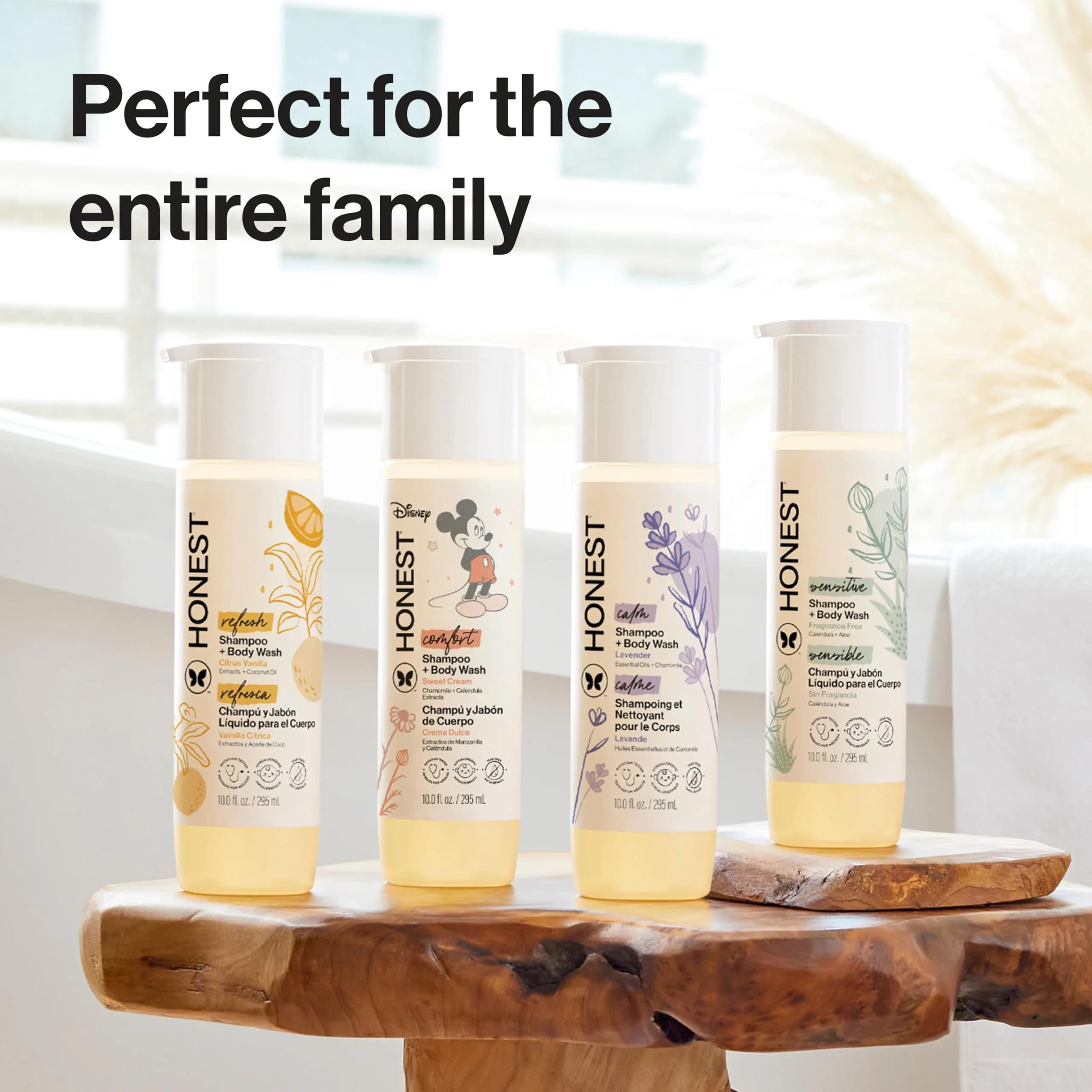 The Honest Company Citrus Vanilla Refresh Baby Wash & Shampoo, 10 fl oz | Gentle, Tear-Free Cleanse for Sensitive Skin - view 9