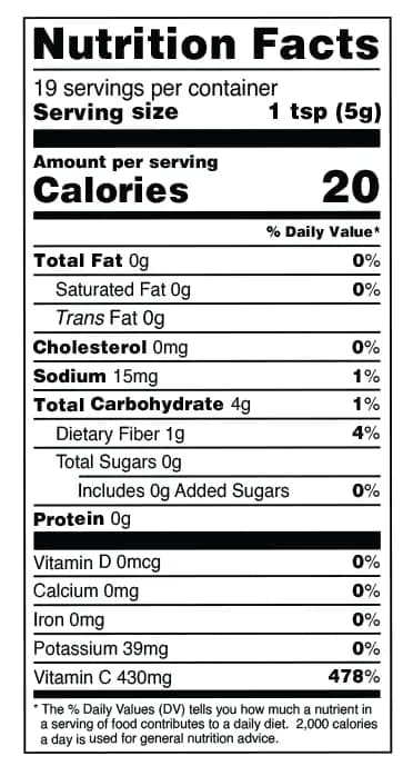 Terrasoul Superfoods Organic Camu Camu Powder 99g (3.5 Oz) | Certified Organic Immune Support thumbnail 4