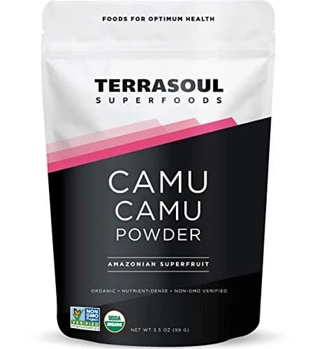 Terrasoul Superfoods Organic Camu Camu Powder 99g (3.5 Oz) | Certified Organic Immune Support thumbnail 1