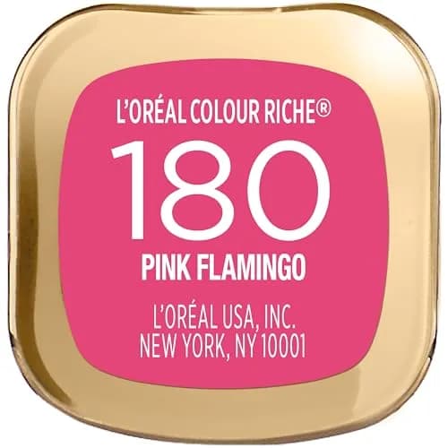 L'Oreal Paris Colour Riche Lipstick Pink Flamingo 2.04g (0.07 Oz) | Hydrating Satin Finish thumbnail 7