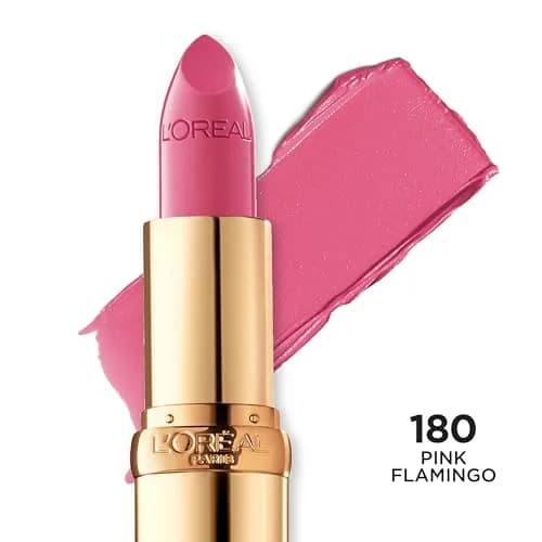 L'Oreal Paris Colour Riche Lipstick Pink Flamingo 2.04g (0.07 Oz) | Hydrating Satin Finish thumbnail 8