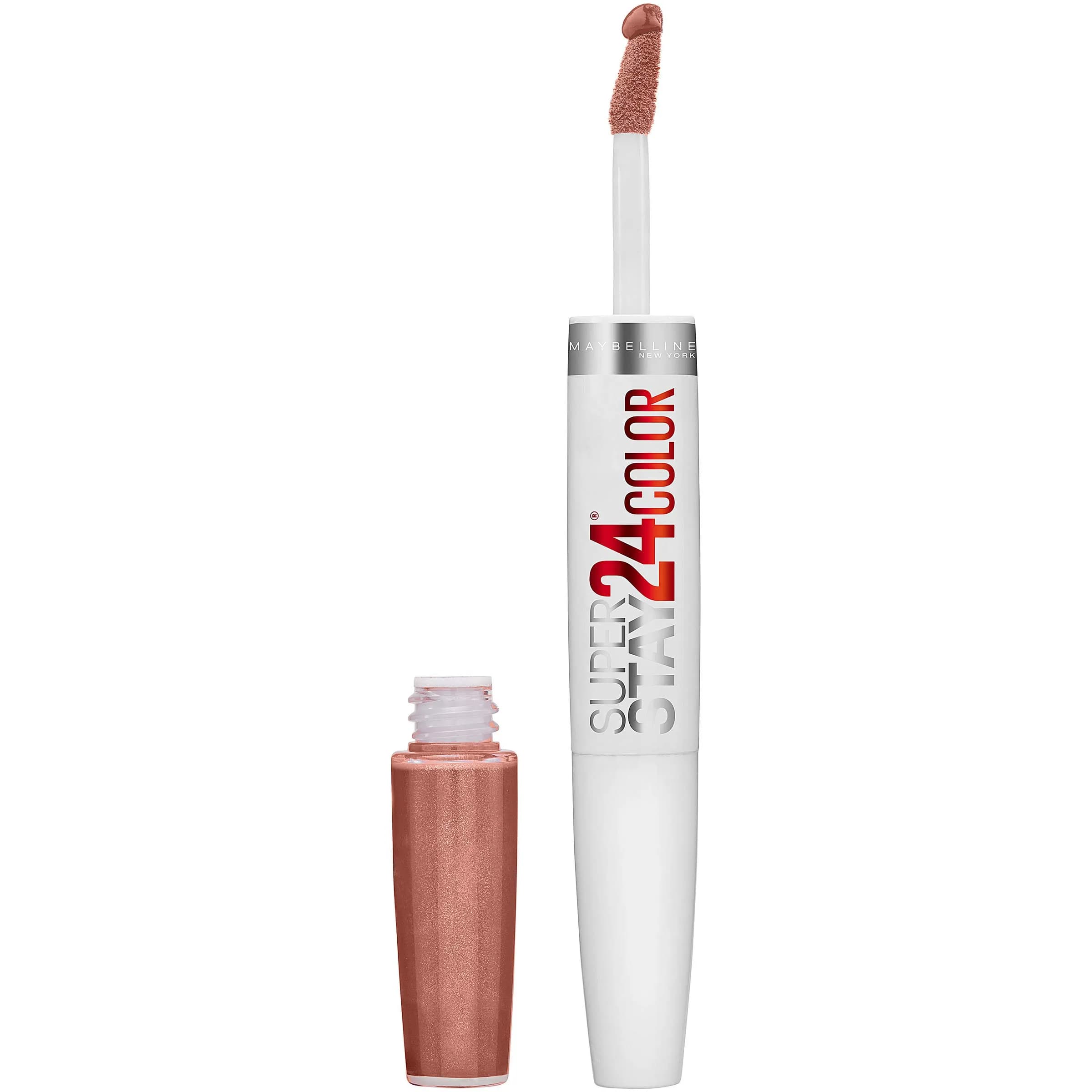 Maybelline New York Superstay 24 2-Step Lipcolor More and More Mocha 141 | Long-Lasting Matte Finish thumbnail 1