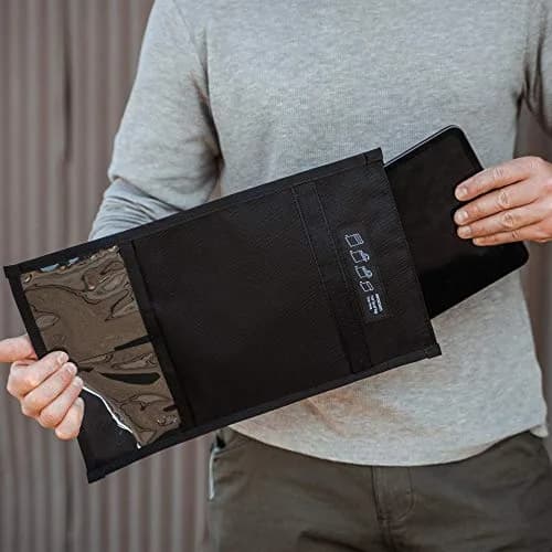OFFGRID By EDEC Tablet Faraday Bag, Signal Blocking Bag 24.1 cm (9.5 inches) | RF Shielding for Law Enforcement & Military thumbnail 2