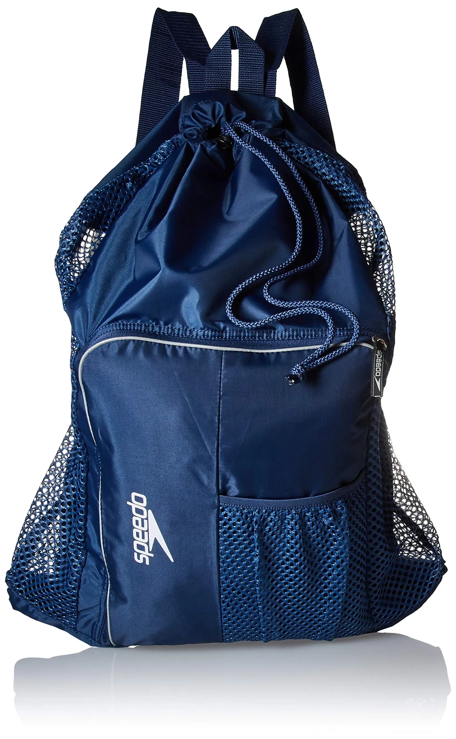 Speedo Unisex-Adult Deluxe Ventilator Mesh Equipment Bag | Quick-Dry, 33L, Adjustable Shoulder Straps