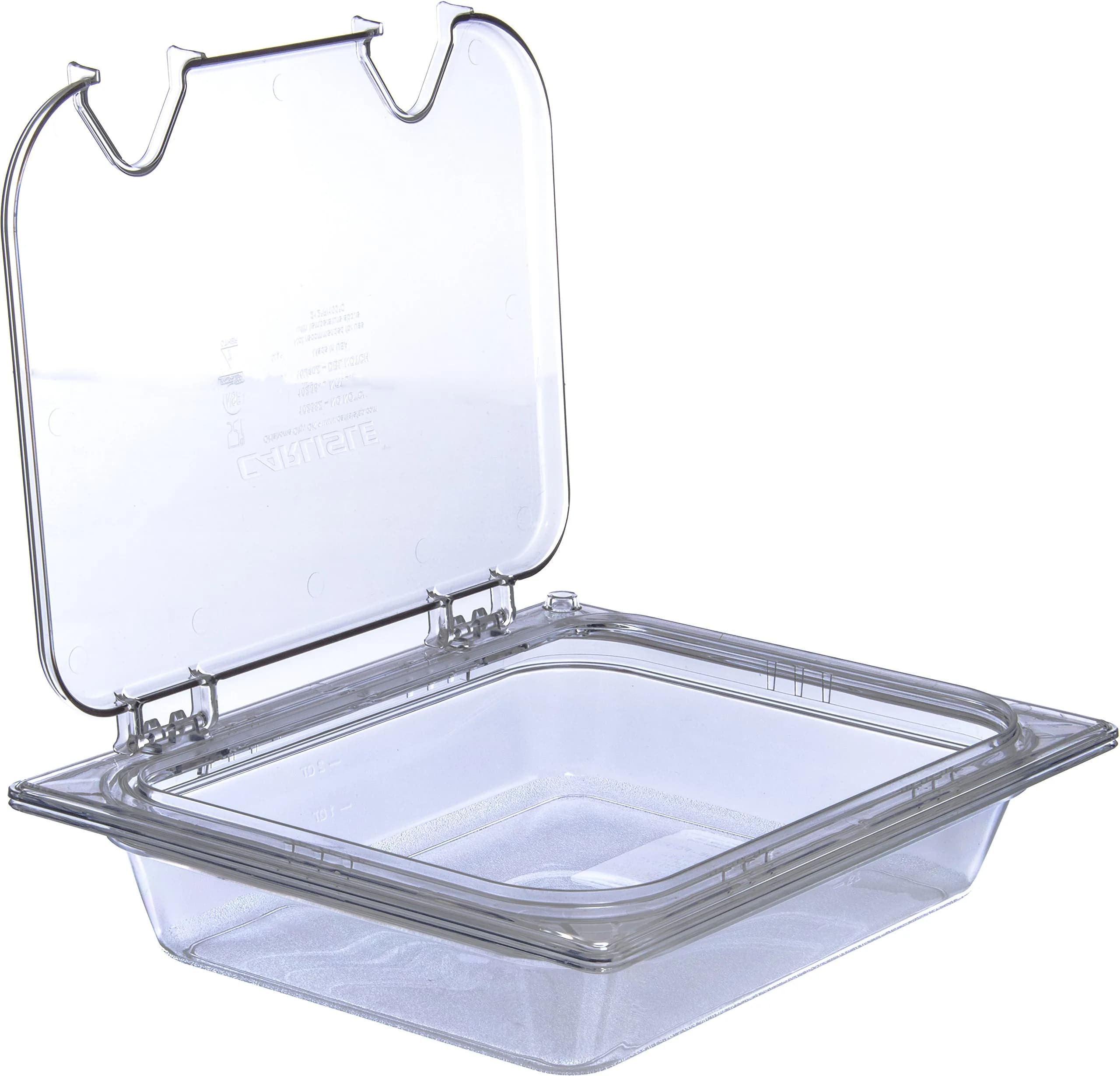 Carlisle FoodService Products Storplus Half Size Food Pan 3.6 Quarts (3.4 Liters) | NSF Certified Commercial Grade Polycarbonate
