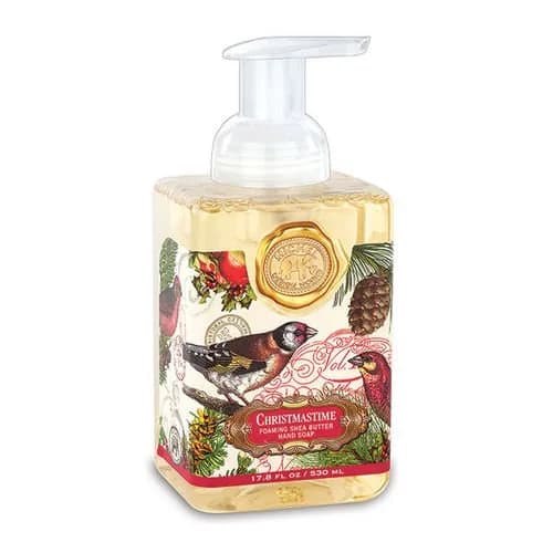 Michel Design Works Foaming Hand Soap Christmastime 530ml (17.8 Fl Oz) | Gentle Cleansing & Moisturizing thumbnail 1