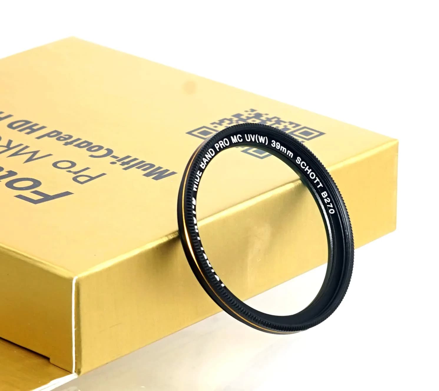 Fotasy 72mm Ultra Slim UV Protection Lens Filter | Nano MRC Multi-Coated Glass for Camera Lenses — 39 mm UV / 39mm
