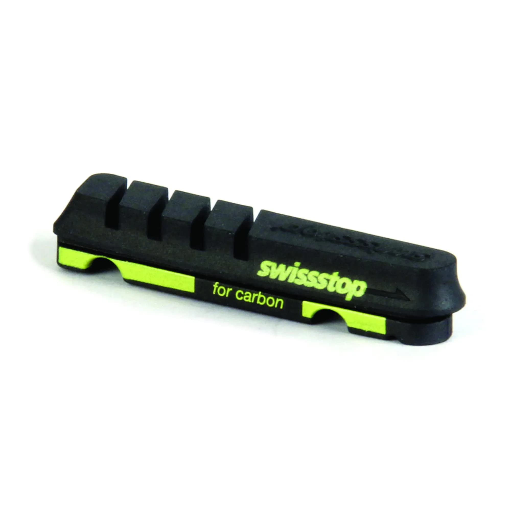 SwissStop Flash EVO Black Prince Brake Pads for Carbon Rims | Reliable Wet-Weather Braking (120 chars) - main product image