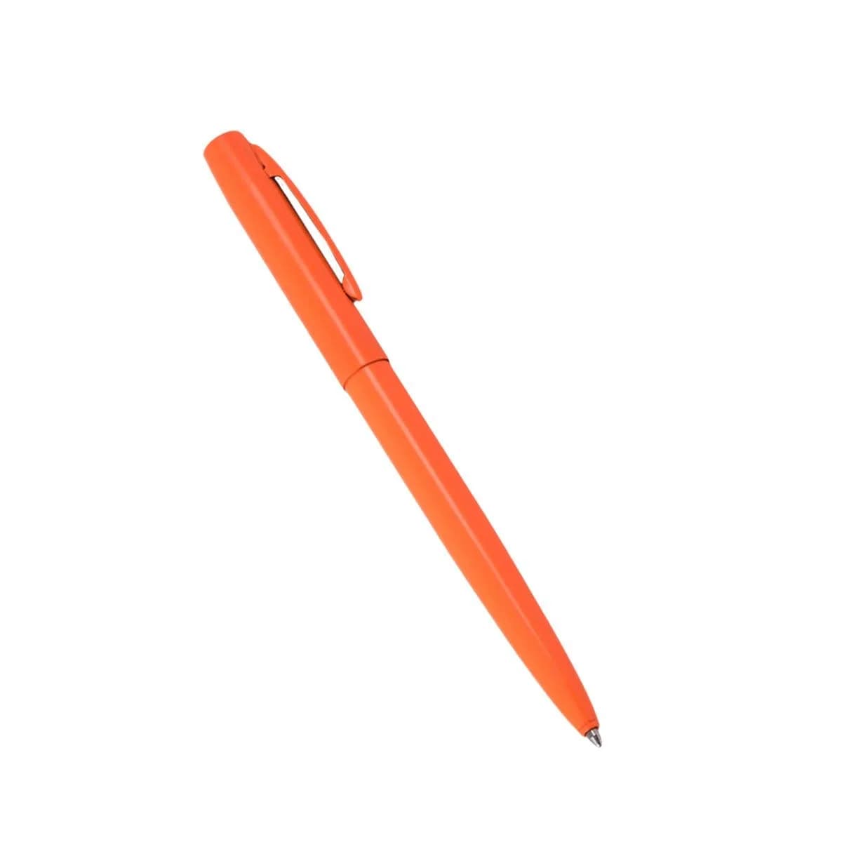 Rite in the Rain Orange Metal Retractable Ballpoint Pen - Black Ink | Writes in Wet Conditions - main product image