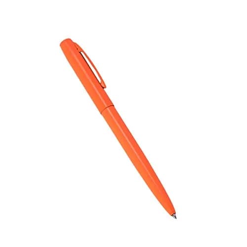 Rite in the Rain Orange Metal Retractable Ballpoint Pen - Black Ink | Writes in Wet Conditions thumbnail 1
