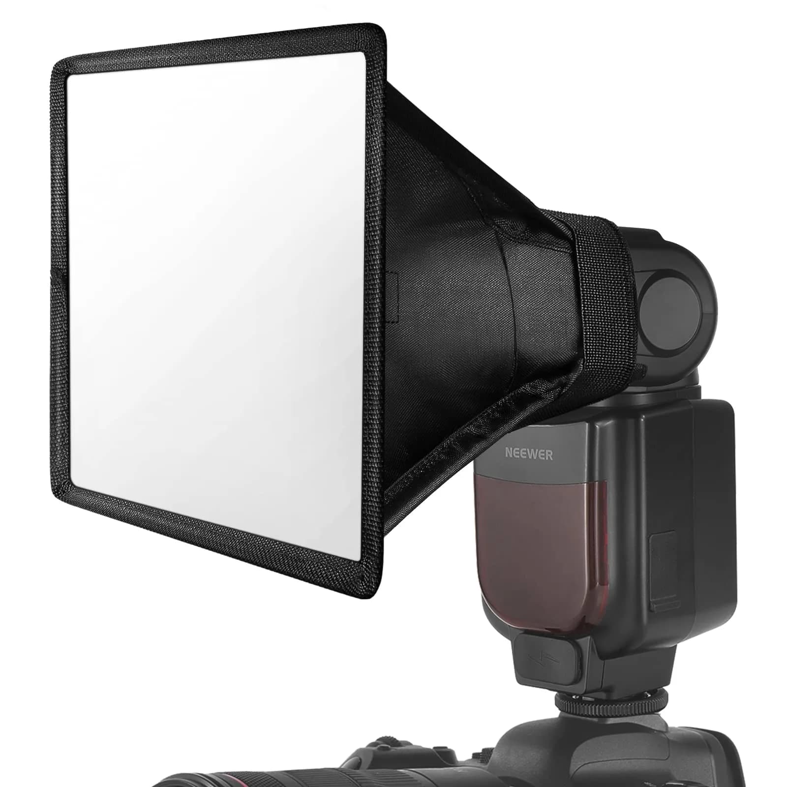 NEEWER Flash Diffuser Light Softbox 6" x 5" | Even Lighting & Soft Light for Photography