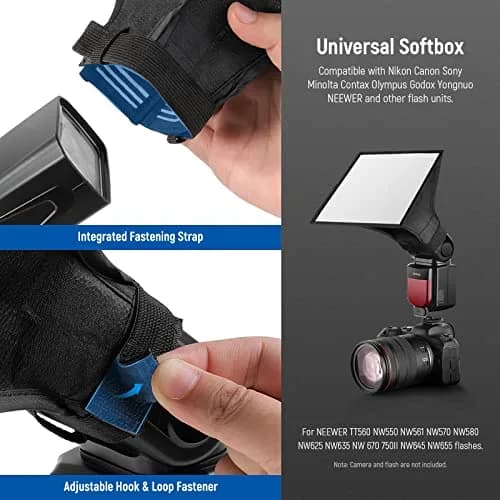 NEEWER Flash Diffuser Light Softbox 6" x 5" | Even Lighting & Soft Light for Photography thumbnail 5