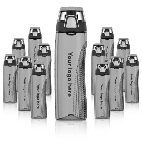 Thermos Tritan Hydration Bottle with Meter 710ml (24 oz) | Leak-Proof, BPA-Free, Track Your Intake thumbnail 1