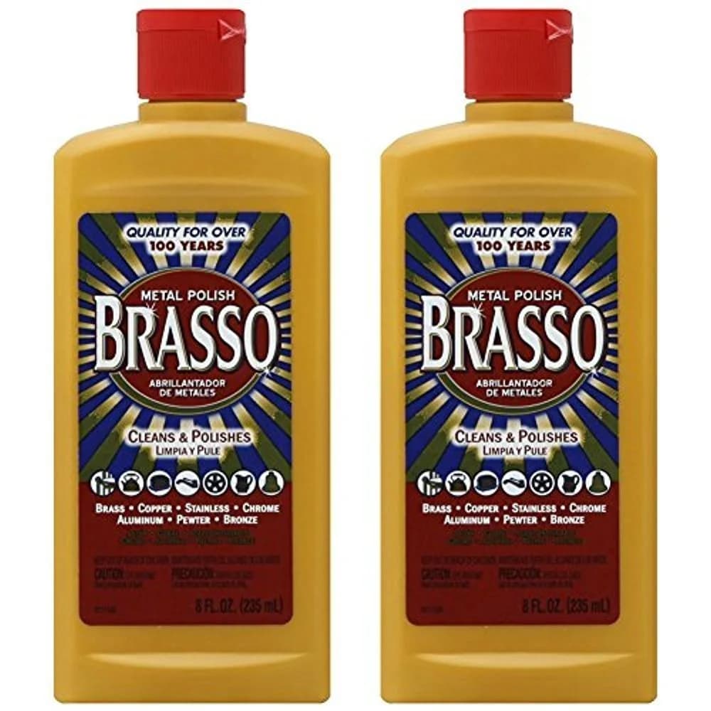 Brasso Metal Polish Liquid 473ml (16 Fl Oz) | Brilliant Shine for Brass, Copper, Stainless Steel - main product image