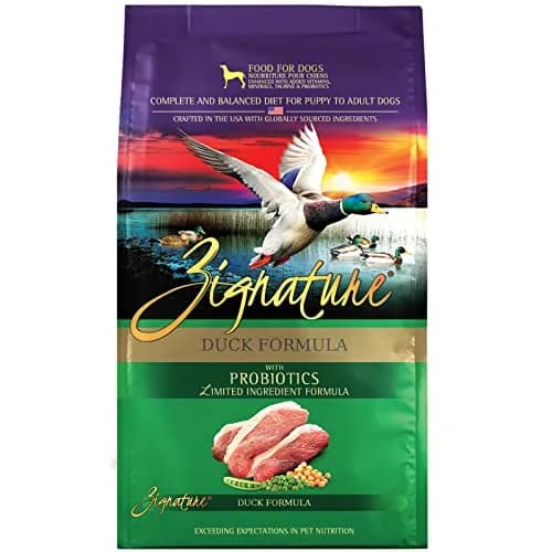 Zignature Duck Limited Ingredient Formula Dry Dog Food 12.5lb | High-Quality, Grain-Free Nutrition for Dogs thumbnail 1
