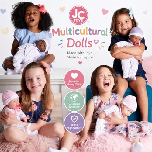 JC Toys La Baby 20-inch Soft Body Doll with Accessories | Washable, BPA-Free, Ages 2+ | Gift Boxed thumbnail 5