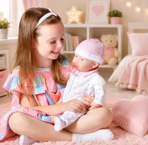 JC Toys La Baby 20-inch Soft Body Doll with Accessories | Washable, BPA-Free, Ages 2+ | Gift Boxed thumbnail 6