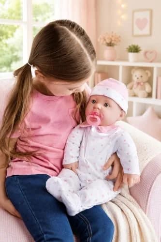 JC Toys La Baby 20-inch Soft Body Doll with Accessories | Washable, BPA-Free, Ages 2+ | Gift Boxed thumbnail 3