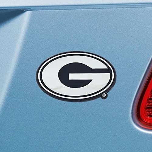 FANMATS NCAA Ohio State Buckeyes Chrome Metal Emblem | Durable 3"x3" Vehicle Badge thumbnail 1