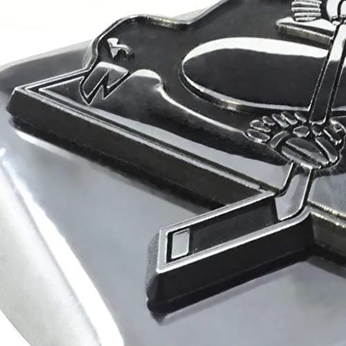 FANMATS North Carolina Tar Heels Chrome Metal Hitch Cover | NCAA Trailer Hitch Cover thumbnail 3