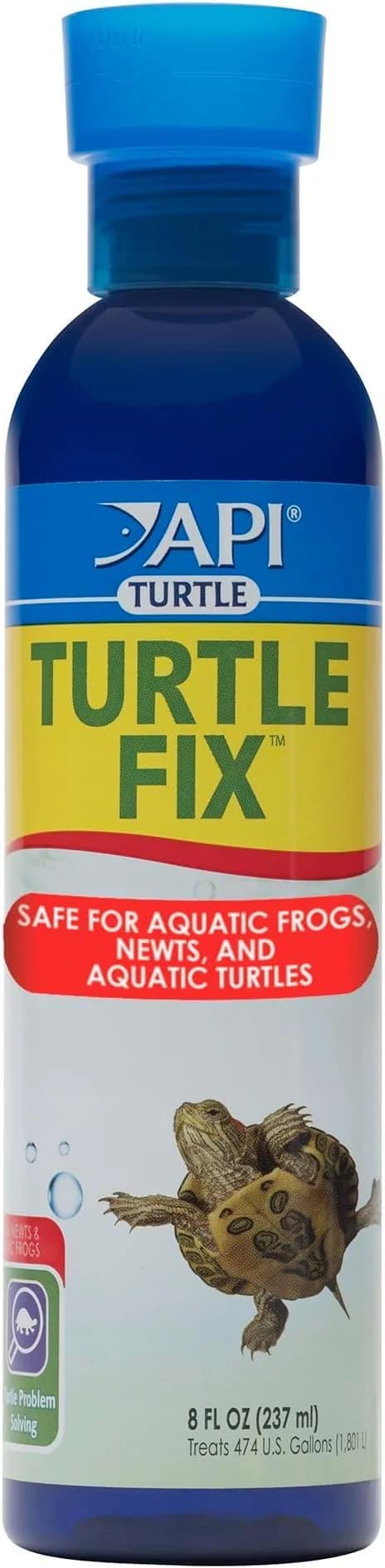 API Turtle Fix Turtle Remedy 8 fl oz | All-Natural Reptile & Amphibian Treatment
